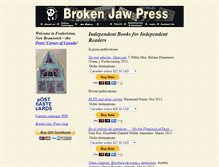 Tablet Screenshot of brokenjaw.com